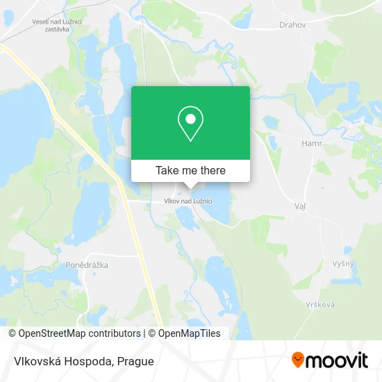 Карта Vlkovská Hospoda