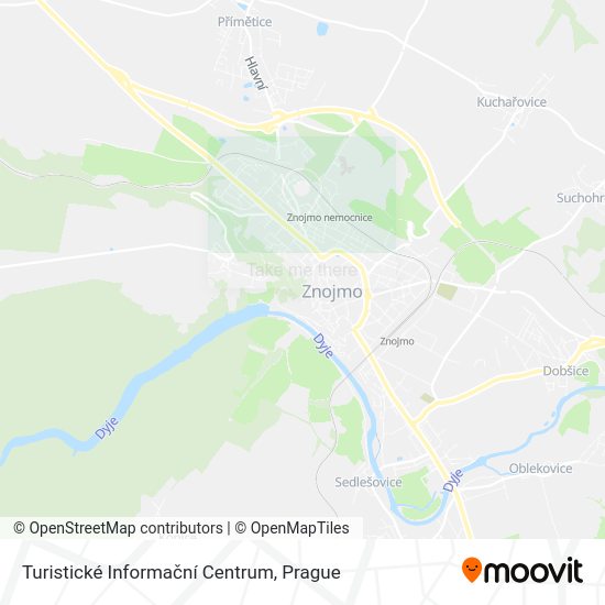 Turistické Informační Centrum map