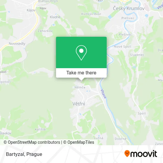 Карта Bartyzal