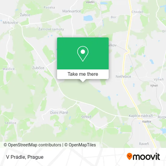 Карта V Prádle