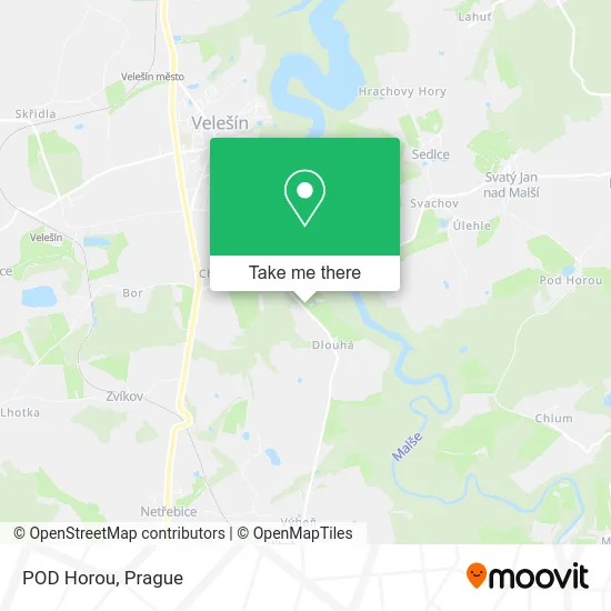 Карта POD Horou