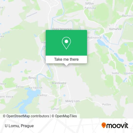 Карта U Lomu