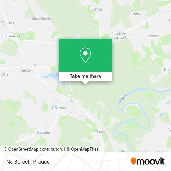 Карта Na Borech