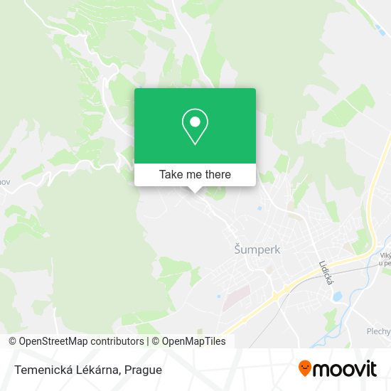 Temenická Lékárna map