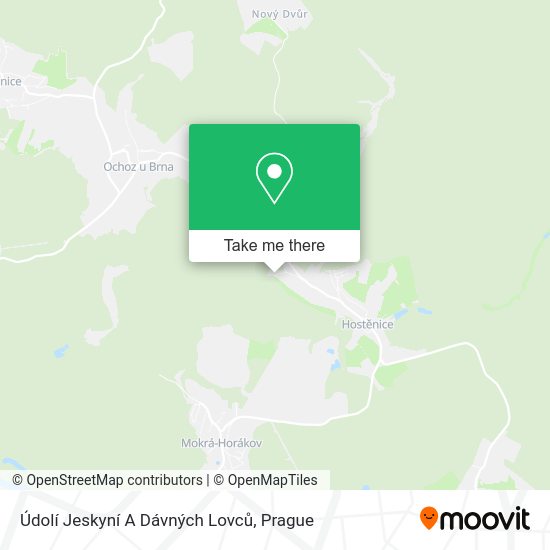 Údolí Jeskyní A Dávných Lovců map