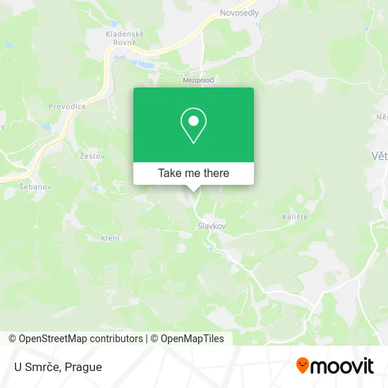 Карта U Smrče