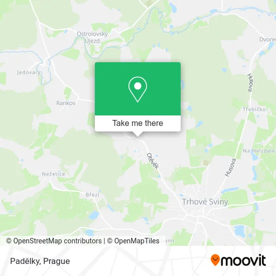 Карта Padělky