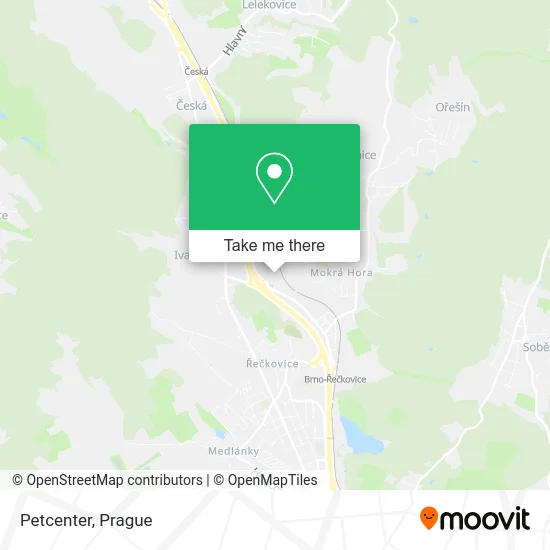 Карта Petcenter