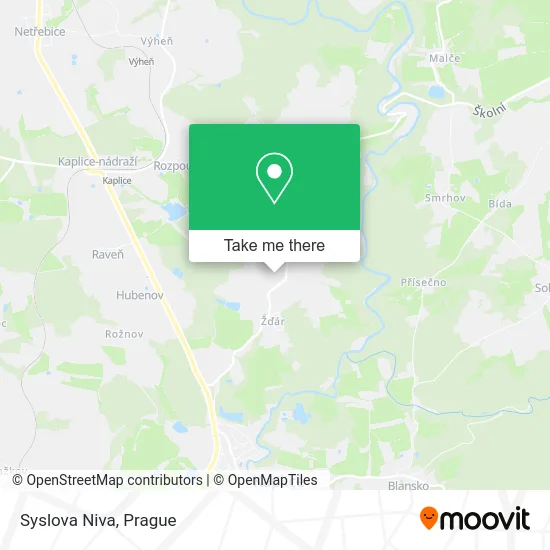 Карта Syslova Niva