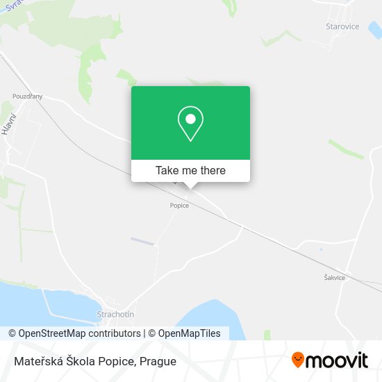 Mateřská Škola Popice map