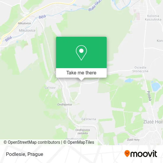 Карта Podlesie