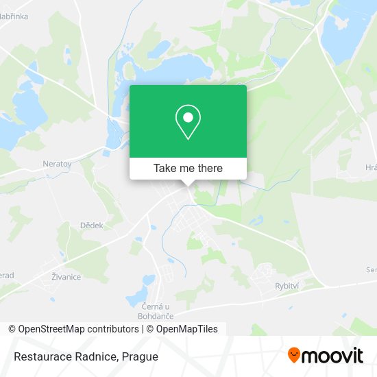Карта Restaurace Radnice