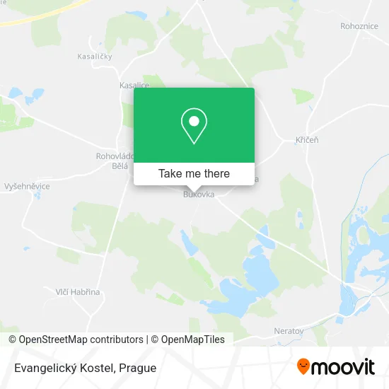 Evangelický Kostel map