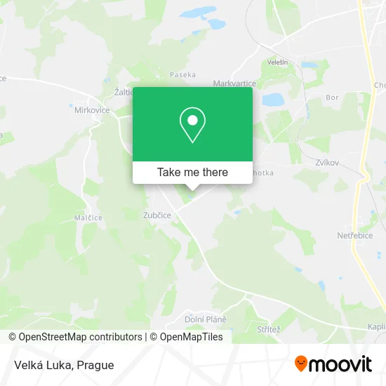 Карта Velká Luka
