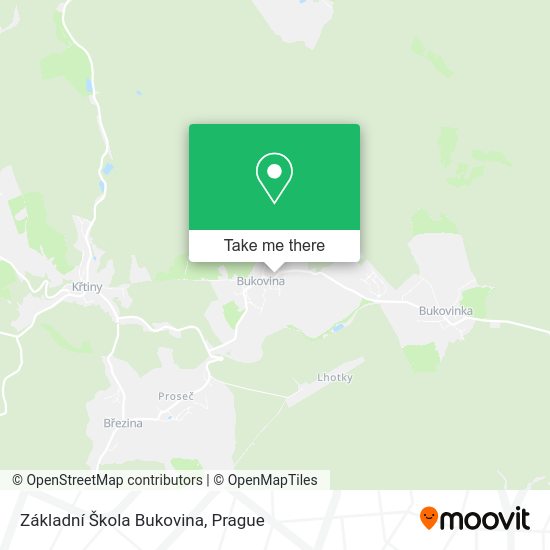 Základní Škola Bukovina map