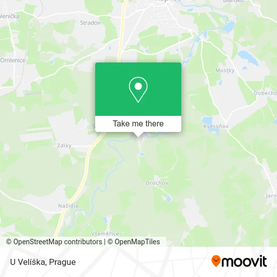 Карта U Velíška