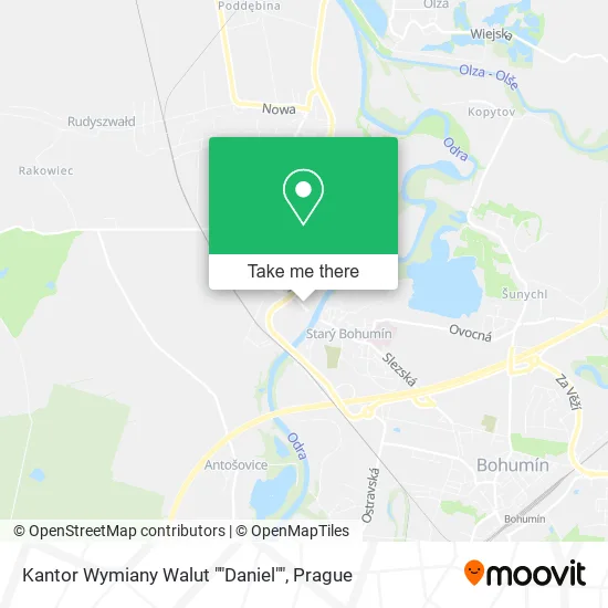 Kantor Wymiany Walut ""Daniel"" map