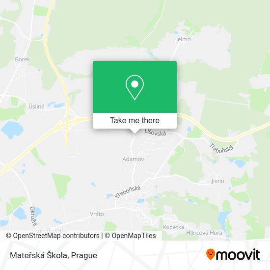 Mateřská Škola map