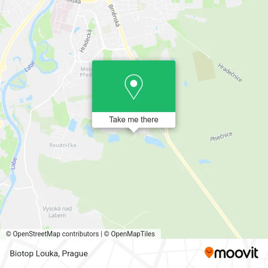 Карта Biotop Louka
