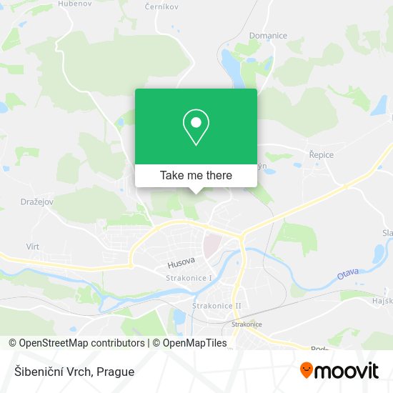 Šibeniční Vrch map