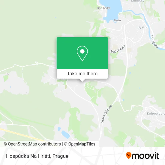 Карта Hospůdka Na Hrišti