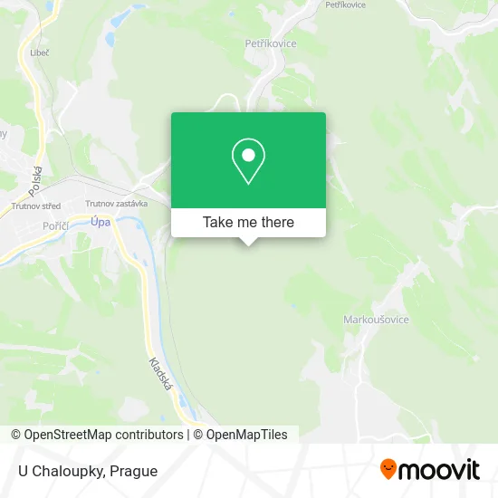 Карта U Chaloupky