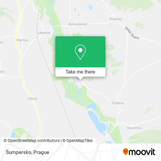 Карта Šumpersko
