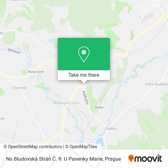 Ns Bludovská Stráň Č. 9: U Panenky Marie map
