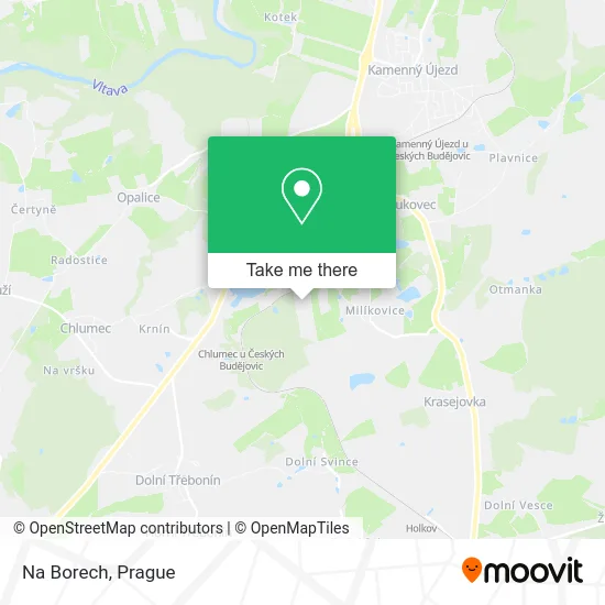 Карта Na Borech