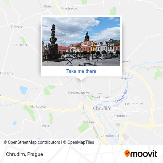 Карта Chrudim