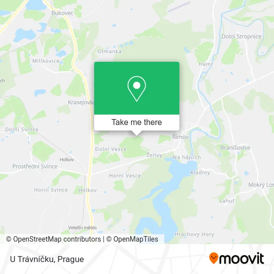 Карта U Trávníčku