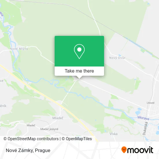 Карта Nové Zámky