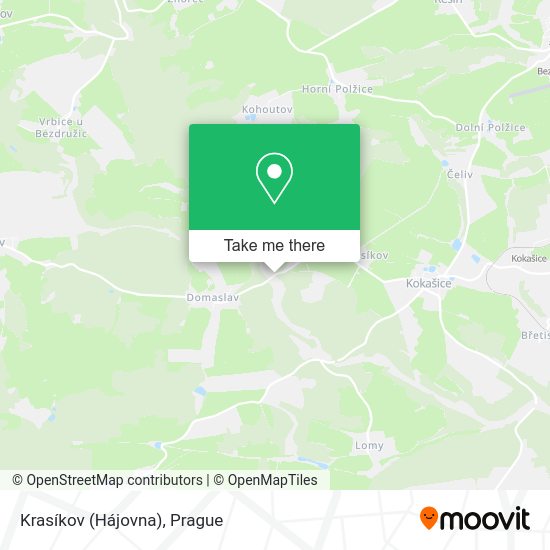 Krasíkov (Hájovna) map