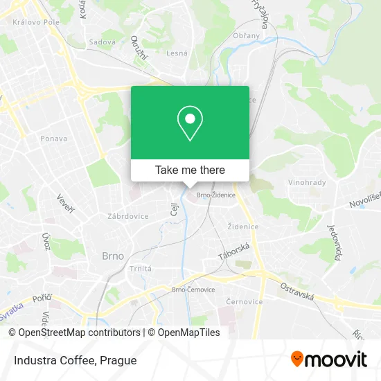 Карта Industra Coffee