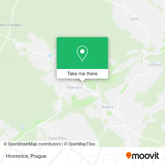 Карта Hromnice