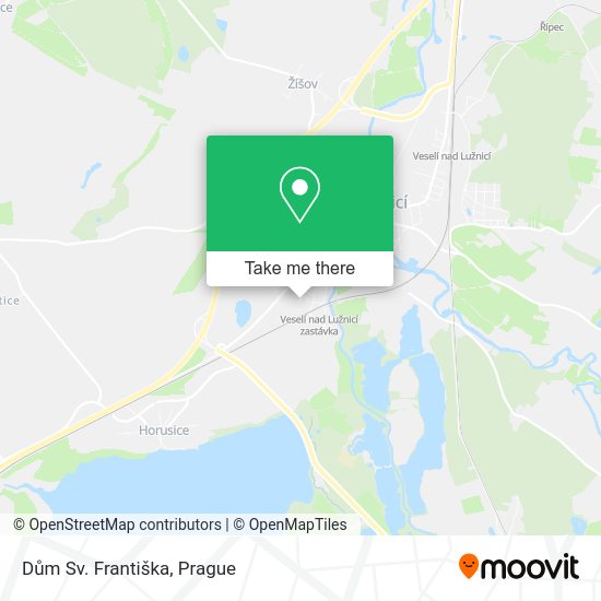 Dům Sv. Františka map