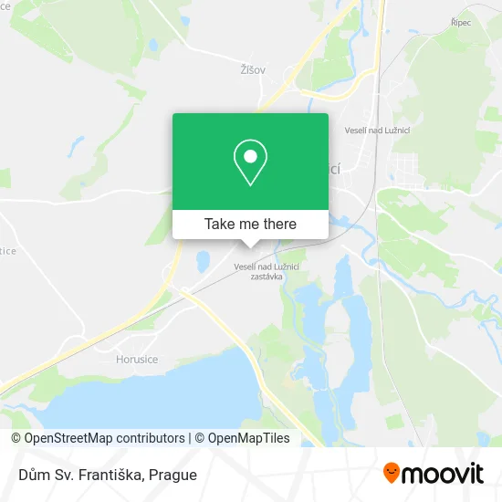 Карта Dům Sv. Františka