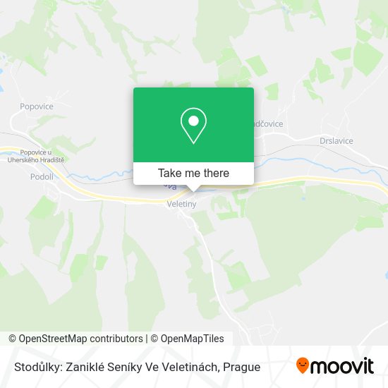 Stodůlky: Zaniklé Seníky Ve Veletinách map