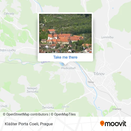 Карта Klášter Porta Coeli