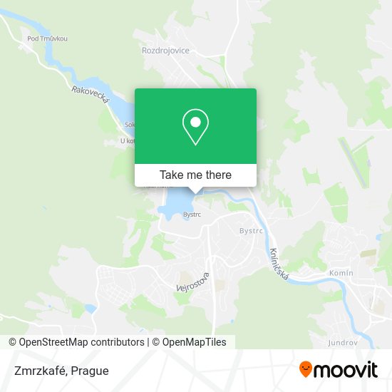 Карта Zmrzkafé