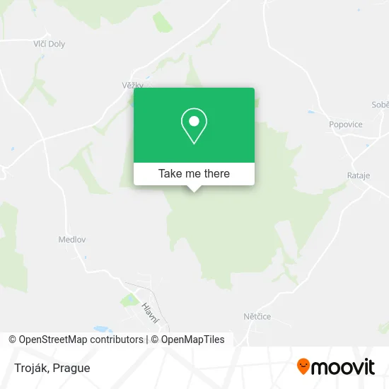Карта Troják