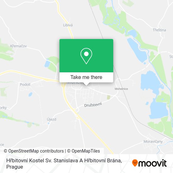 Hřbitovní Kostel Sv. Stanislava A Hřbitovní Brána map