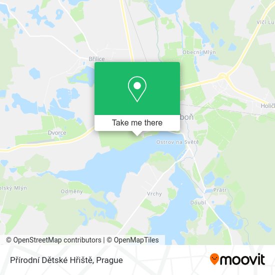 Přírodní Dětské Hřiště map