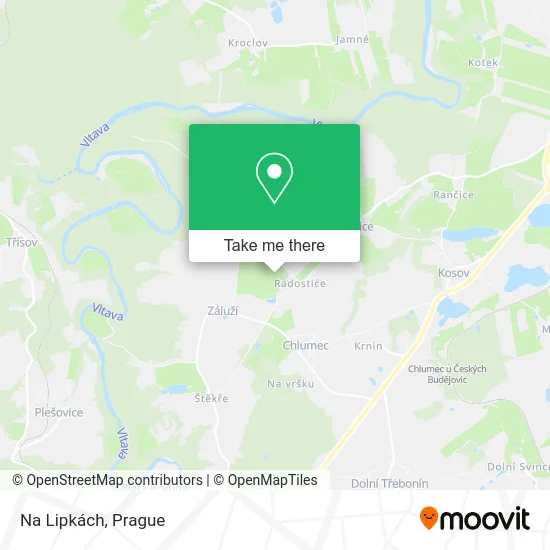 Карта Na Lipkách
