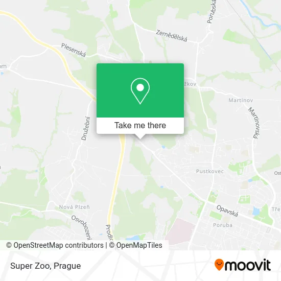 Карта Super Zoo