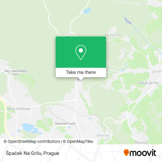 Карта Špaček Na Grilu