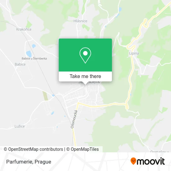 Карта Parfumerie