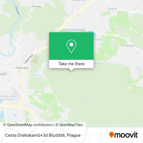 Карта Cesta Drahokamů+3d Bludiště