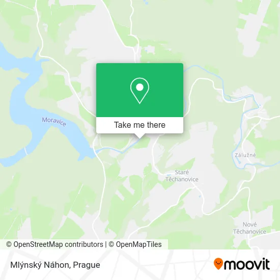 Mlýnský Náhon map