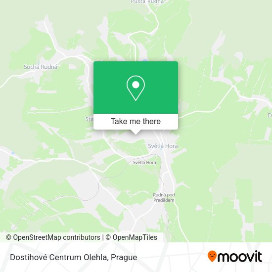 Карта Dostihové Centrum Olehla